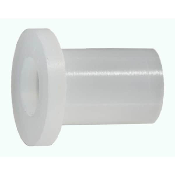 Midwest Fastener #10 x 3/8" x 1/16" Nylon Plastic Flange Bearings 25PK 66428 - main